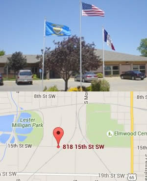 Photo and Map of Beje Clark Residential Center Mason City